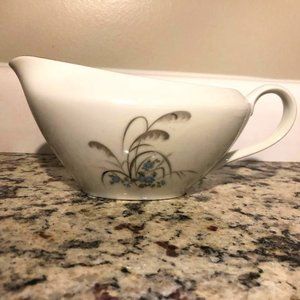 Vintage CrestWood gravy boat - succulent planter